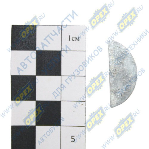 314004-П29 Шпонка сегментная 6х12х28 вилки сцепления ЯМЗ МТЗ РУП1